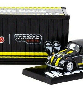 Schuco x Tarmac Works COLLAB64 "Mooneyes" Volkswagen VW Beetle 1:64 w/Container