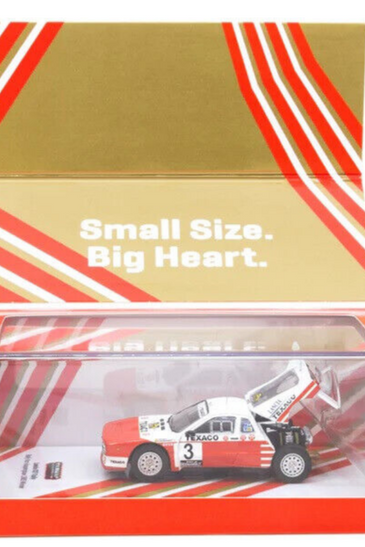 Tarmac Works HOBBY64+ Lancia 037 Rally -85 Rally Van Haspengouw 1:64