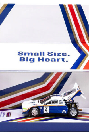 Tarmac Works HOBBY64+ Lancia 037 Rally - 1985 Rally Costa Brava 1:64