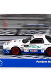 Tarmac Works HOBBY64 "Project U" Pandem Mazda RX-7 FC3S Drift 1:64