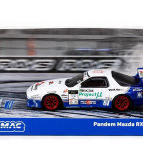 Tarmac Works HOBBY64 "Project U" Pandem Mazda RX-7 FC3S Drift 1:64