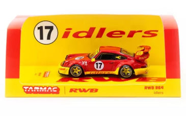 Tarmac Works Hobby64 PORSCHE 964 RWB Rauh-Welt Begriff IDLERS