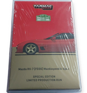 Tarmac Works Mazda RX-7 FD3S Mazdaspeed HKACG2022 Special Edition 1:64