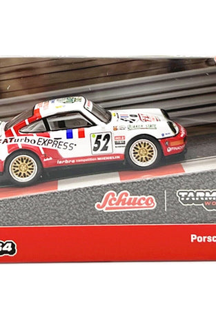 Tarmac Works Schuco Collab64 Porsche 911 RSR 3.8 Le Man 1994 #52