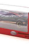 Tarmac Works GLOBAL64 Nero Oro Pagani Zonda Revolucion 1:64