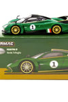 Tarmac Works Pagani Huayra R Verde Trifoglio Global64 1/64