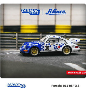 TARMAC WORKS PORSCHE 911 RSR 3.8 24h of SPA 1993 #36 WINNER 1/64