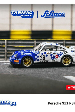 TARMAC WORKS PORSCHE 911 RSR 3.8 24h of SPA 1993 #36 WINNER 1/64