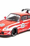 Tarmac Works Porsche RWB 993 RWBWU #23 Red 1:64