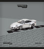 Tarmac Works 1:64 RWB 997 Abu Hhabi- Silver – Hobby64