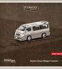 Tarmac Works 1/64 Toyota Hiace Wagon Custom Silver