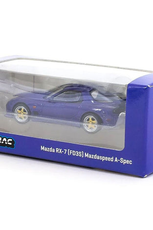 Tarmac Works Mazda RX-7 FD3S Mazdaspeed A-Spec Silver Global 64 1/64