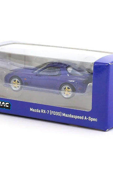 Tarmac Works Mazda RX-7 FD3S Mazdaspeed A-Spec Silver Global 64 1/64