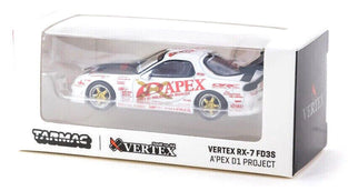 Tarmac Works GLOBAL64 Vertex RX-7 FD3S A’pex D1 Project 1:64