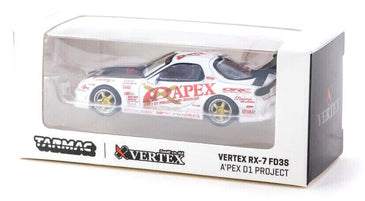 Tarmac Works GLOBAL64 Vertex RX-7 FD3S A’pex D1 Project 1:64