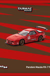 Tarmac Works 1:64 Pandem Mazda RX-7 FC3S – Red – Road64