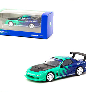 Tarmac Works 1:64 Global Mazda RX-7 FD3S Falken Racing