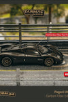 Tarmac Works Pagani Utopia Black Carbon Fiber Edition Global64 1/64