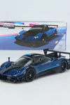 Tarmac Works 1:64 Model Car Pagani Zonda Revolution Blue Metallic