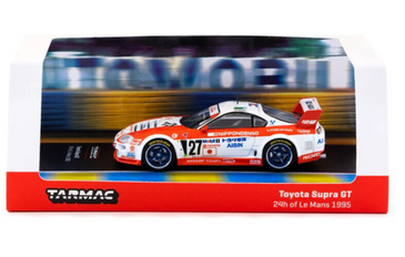 Tarmac Works HOBBY64 Toyota Supra GT - 1995 24hr Le Mans 1:64