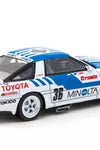 TARMAC WORKS T64-064-87MGP36 TOYOTA SUPRA MA70 MACAU GUIA 1987 ALAN JONES 1/64