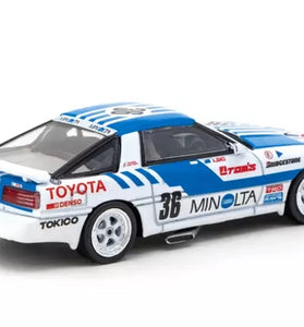 TARMAC WORKS  TOYOTA SUPRA MA70 MACAU GUIA 1987 ALAN JONES 1/64