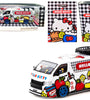 Tarmac Works 1:64 Toyota Hiace Widebody Hello Kitty Capsule Van With Oil Can