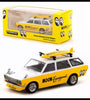 Tarmac Works Datsun Bluebird 510 Wagon Mooneyes Special 1/64 w/Surfboard