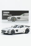 Tarmac Works 1:64 Benz SLS AMG Coupe Black Series Silver