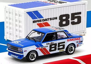 Tarmac Works BRE Datsun 510 #85 with Container 1/64