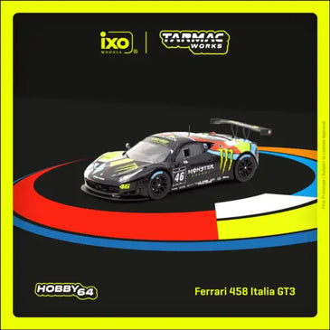 Tarmac Works Hobby64 Ferrari 458 Italia GT3 Blancpain Endurance Series 2012 1:64