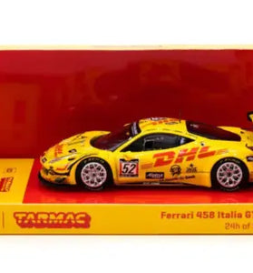 Tarmac Works Hobby64 Ferrari 458 Italia GT3 24 Hours of Spa 2013 DHL 1:64