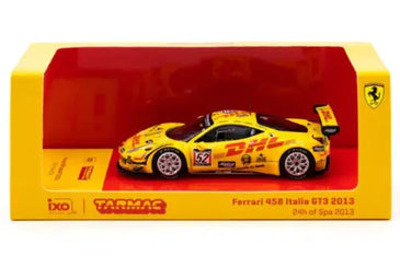Tarmac Works Hobby64 Ferrari 458 Italia GT3 24 Hours of Spa 2013 DHL 1:64