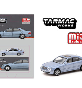 Tarmac Works 1:64 Mercedes-Benz S Class – Horizon Blue