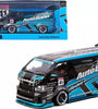 Tarmac Works 1:43 Toyota Hiace Widebody Black / Blue