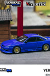 Tarmac Works Global64 VERTEX Silvia S14 Blue Metallic