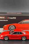 Tarmac Works GLOBAL64 Red Metallic VERTEX Silvia S14 1:64