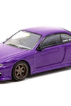 Tarmac Works GLOBAL64 Purple Metallic VERTEX Silvia S14 1:64