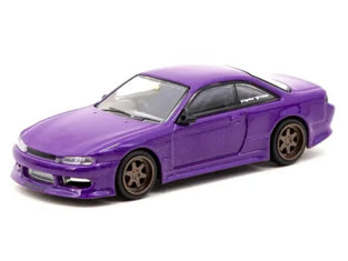 Tarmac Works GLOBAL64 Purple Metallic VERTEX Silvia S14 1:64