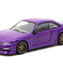 Tarmac Works GLOBAL64 Purple Metallic VERTEX Silvia S14 1:64