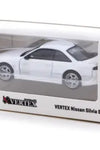 TARMAC WORKS VERTEX NISSAN SILVIA S14 LAMLEY EDITION 1/64 WHITE