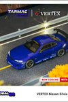 Tarmac Works Global64 Nissan Silvia S15 Vertex Dark Blue