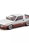 Tarmac Works 1/64 Mitsubishi Starion Silver/Dark Red