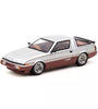 Tarmac Works 1/64 Mitsubishi Starion Silver/Dark Red