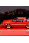 Tarmac Works ROAD64 Bright Red Mitsubishi Starion 1:64