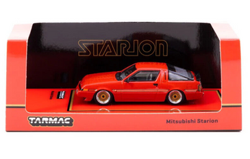 Tarmac Works ROAD64 Bright Red Mitsubishi Starion 1:64