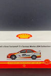 TARMAC WORKS GRAN TURISMO 7 1998 MITSUBISHI LANCER EVO V SHELL 1/64 Play Station