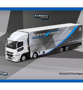 Tarmac Works Mitsubishi Fuso Super Great Transporter 1/64