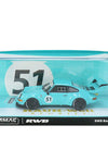 Tarmac Works 1:43 RWB Porsche Backdate Blue #51