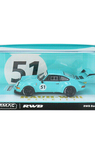 Tarmac Works 1:43 RWB Porsche Backdate Blue #51
